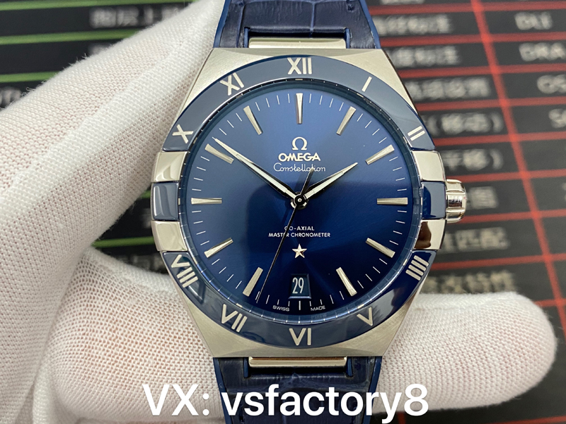 VS廠歐米茄41m藍(lán)圈藍(lán)面星座復(fù)刻版8900機(jī)做工細(xì)節(jié)是否最高品質(zhì)