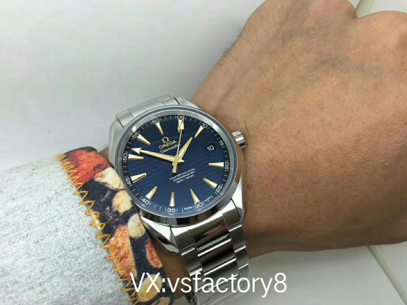 VS廠歐米茄里約奧運特別版藍(lán)面海馬150米復(fù)刻版還原細(xì)節(jié)做工怎么樣